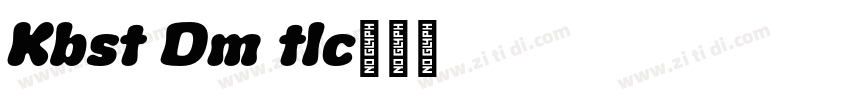 Kabisat Demo Italic字体转换